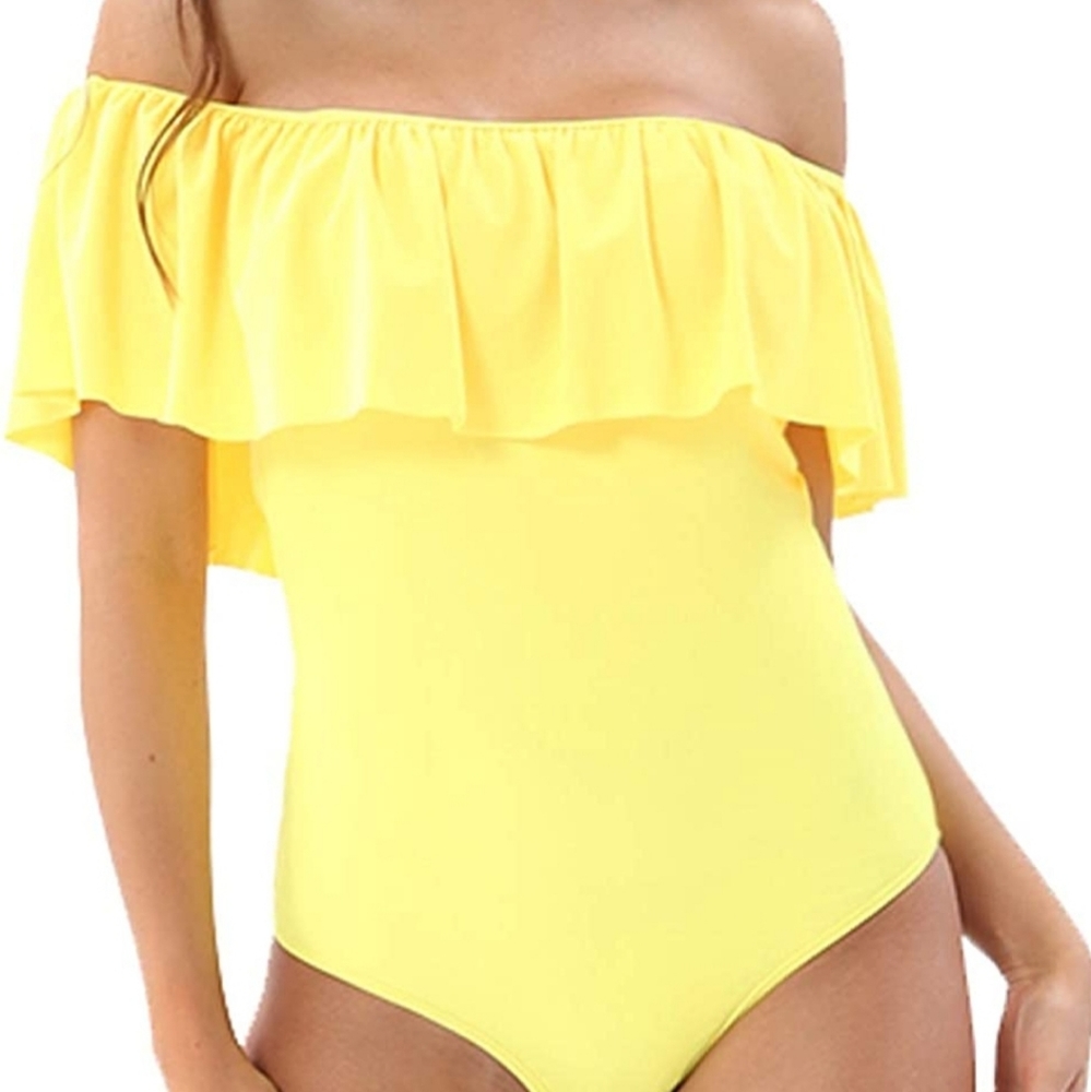 Yellow Bathing Suit